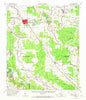 Bunkie Louisiana Historical topographic map, 1:62500 scale, 15 X 15 Minute, Year 1966