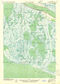 Buras Louisiana Historical topographic map, 1:31680 scale, 7.5 X 7.5 Minute, Year 1947
