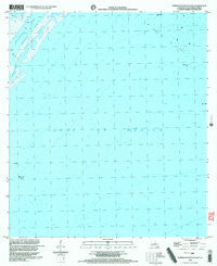 Burrwood Bayou East Louisiana Historical topographic map, 1:24000 scale, 7.5 X 7.5 Minute, Year 1998
