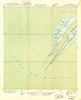 Burrwood Louisiana Historical topographic map, 1:31680 scale, 7.5 X 7.5 Minute, Year 1949