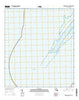 Burrwood Bayou West Louisiana Current topographic map, 1:24000 scale, 7.5 X 7.5 Minute, Year 2015