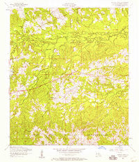 Burton Creek Louisiana Historical topographic map, 1:24000 scale, 7.5 X 7.5 Minute, Year 1954