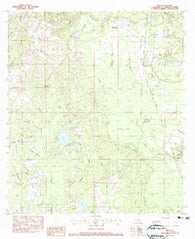 Bush Louisiana Historical topographic map, 1:24000 scale, 7.5 X 7.5 Minute, Year 1983