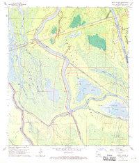 Butte La Rose Louisiana Historical topographic map, 1:24000 scale, 7.5 X 7.5 Minute, Year 1968
