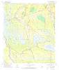 Butte La Rose Louisiana Historical topographic map, 1:24000 scale, 7.5 X 7.5 Minute, Year 1968