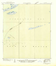Calumet Island Louisiana Historical topographic map, 1:31680 scale, 7.5 X 7.5 Minute, Year 1935