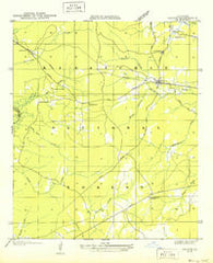 Calvin NE Louisiana Historical topographic map, 1:31680 scale, 7.5 X 7.5 Minute, Year 1949