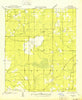 Calvin SE Louisiana Historical topographic map, 1:31680 scale, 7.5 X 7.5 Minute, Year 1949