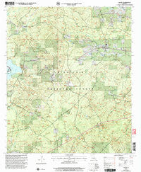 Calvin Louisiana Historical topographic map, 1:24000 scale, 7.5 X 7.5 Minute, Year 2003