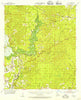 Calvin Louisiana Historical topographic map, 1:62500 scale, 15 X 15 Minute, Year 1955