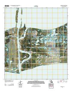 Cameron Louisiana Historical topographic map, 1:24000 scale, 7.5 X 7.5 Minute, Year 2012