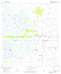 Cameron Farms Louisiana Historical topographic map, 1:24000 scale, 7.5 X 7.5 Minute, Year 1960