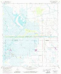 Cameron Farms Louisiana Historical topographic map, 1:24000 scale, 7.5 X 7.5 Minute, Year 1960
