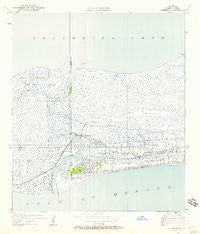 Cameron Louisiana Historical topographic map, 1:24000 scale, 7.5 X 7.5 Minute, Year 1934