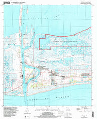Cameron Louisiana Historical topographic map, 1:24000 scale, 7.5 X 7.5 Minute, Year 1998