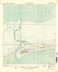 Cameron Louisiana Historical topographic map, 1:31680 scale, 7.5 X 7.5 Minute, Year 1935