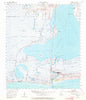 Cameron Louisiana Historical topographic map, 1:62500 scale, 15 X 15 Minute, Year 1955