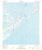 Caminada Pass Louisiana Historical topographic map, 1:24000 scale, 7.5 X 7.5 Minute, Year 1957