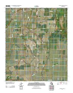 Caraway Lake Louisiana Historical topographic map, 1:24000 scale, 7.5 X 7.5 Minute, Year 2012