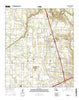 Carencro Louisiana Current topographic map, 1:24000 scale, 7.5 X 7.5 Minute, Year 2015