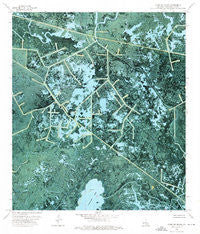 Carencro Bayou Louisiana Historical topographic map, 1:24000 scale, 7.5 X 7.5 Minute, Year 1974