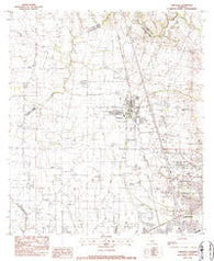 Carencro Louisiana Historical topographic map, 1:24000 scale, 7.5 X 7.5 Minute, Year 1983