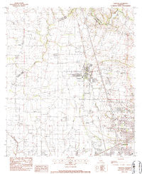 Carencro Louisiana Historical topographic map, 1:24000 scale, 7.5 X 7.5 Minute, Year 1983