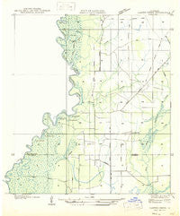Carter Creek Louisiana Historical topographic map, 1:31680 scale, 7.5 X 7.5 Minute, Year 1947