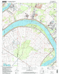 Carville Louisiana Historical topographic map, 1:24000 scale, 7.5 X 7.5 Minute, Year 1999
