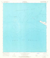 Cat Island Pass Louisiana Historical topographic map, 1:24000 scale, 7.5 X 7.5 Minute, Year 1953