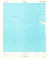 Cat Island Pass Louisiana Historical topographic map, 1:24000 scale, 7.5 X 7.5 Minute, Year 1953