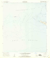 Cat Island Pass Louisiana Historical topographic map, 1:24000 scale, 7.5 X 7.5 Minute, Year 1953