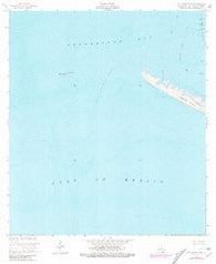 Cat Island Pass Louisiana Historical topographic map, 1:24000 scale, 7.5 X 7.5 Minute, Year 1953