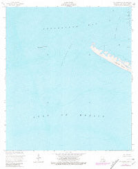 Cat Island Pass Louisiana Historical topographic map, 1:24000 scale, 7.5 X 7.5 Minute, Year 1953