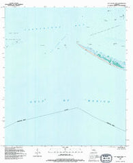 Cat Island Pass Louisiana Historical topographic map, 1:24000 scale, 7.5 X 7.5 Minute, Year 1994