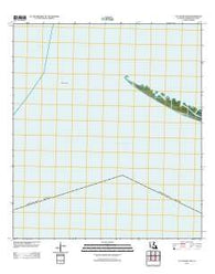 Cat Island Pass Louisiana Historical topographic map, 1:24000 scale, 7.5 X 7.5 Minute, Year 2012