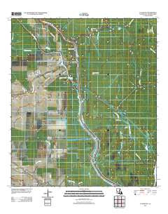 Catahoula Louisiana Historical topographic map, 1:24000 scale, 7.5 X 7.5 Minute, Year 2012