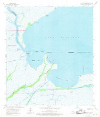 Catahoula Bay Louisiana Historical topographic map, 1:24000 scale, 7.5 X 7.5 Minute, Year 1963