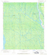 Centerville NE Louisiana Historical topographic map, 1:24000 scale, 7.5 X 7.5 Minute, Year 1969