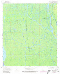Centerville NE Louisiana Historical topographic map, 1:24000 scale, 7.5 X 7.5 Minute, Year 1969