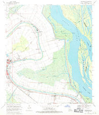 Centerville Louisiana Historical topographic map, 1:24000 scale, 7.5 X 7.5 Minute, Year 1969
