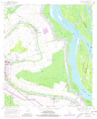 Centerville Louisiana Historical topographic map, 1:24000 scale, 7.5 X 7.5 Minute, Year 1969