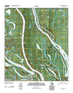 Centerville NW Louisiana Historical topographic map, 1:24000 scale, 7.5 X 7.5 Minute, Year 2012