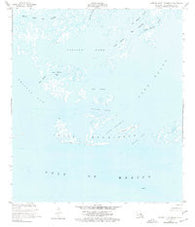 Central Isles Dernieres Louisiana Historical topographic map, 1:24000 scale, 7.5 X 7.5 Minute, Year 1953