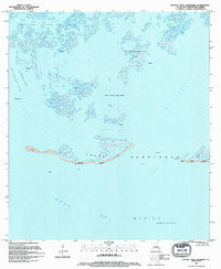 Central Isles Dernieres Louisiana Historical topographic map, 1:24000 scale, 7.5 X 7.5 Minute, Year 1994