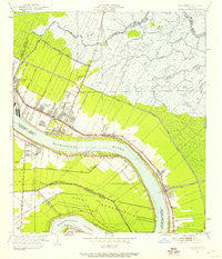 Chalmette Louisiana Historical topographic map, 1:24000 scale, 7.5 X 7.5 Minute, Year 1951
