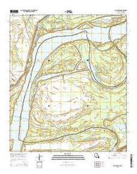 Chamblee Louisiana Current topographic map, 1:24000 scale, 7.5 X 7.5 Minute, Year 2015