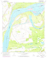 Chamblee Louisiana Historical topographic map, 1:24000 scale, 7.5 X 7.5 Minute, Year 1963