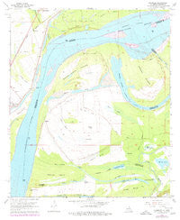 Chamblee Louisiana Historical topographic map, 1:24000 scale, 7.5 X 7.5 Minute, Year 1963