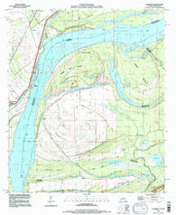 Chamblee Louisiana Historical topographic map, 1:24000 scale, 7.5 X 7.5 Minute, Year 1994